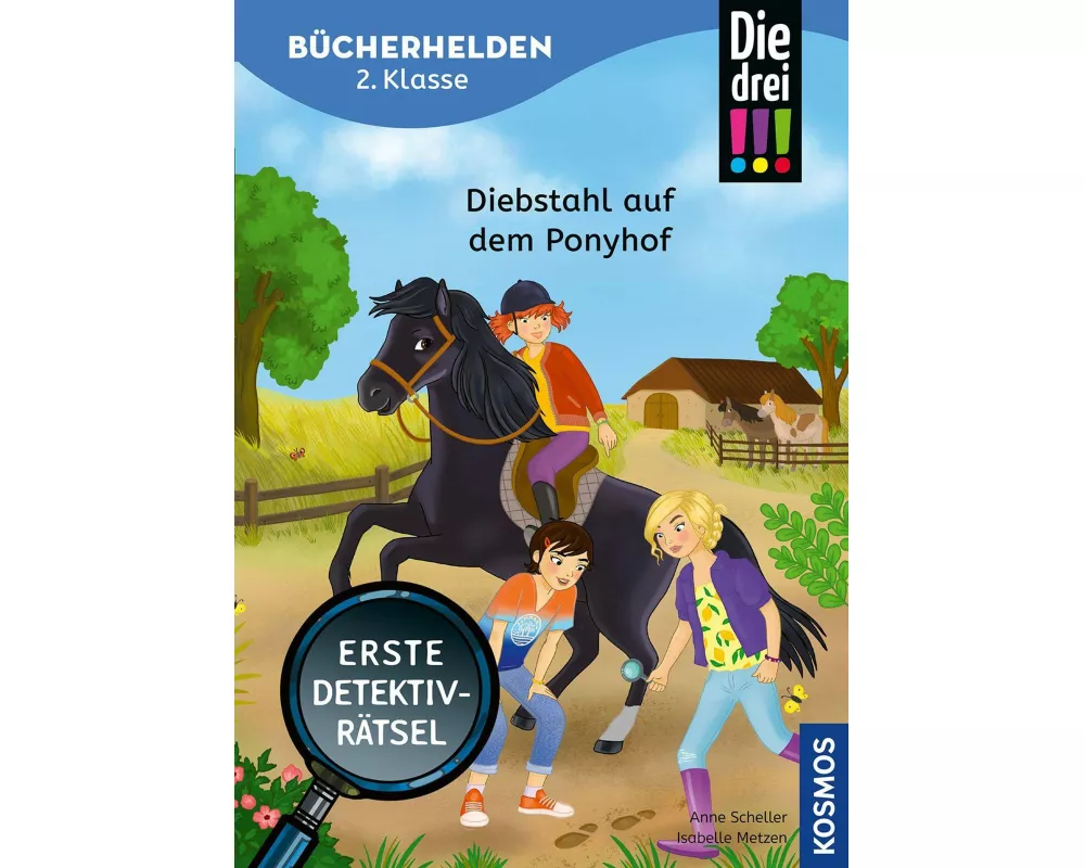 Die drei !!!, Bücherhelden 2. Klasse, Diebstahl auf dem Ponyhof
