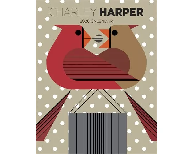 Charley Harper 2026 Mini Wall Calendar