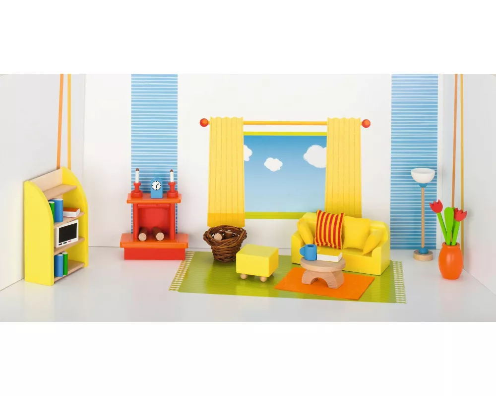 Puppenmöbel Wohnzimmer