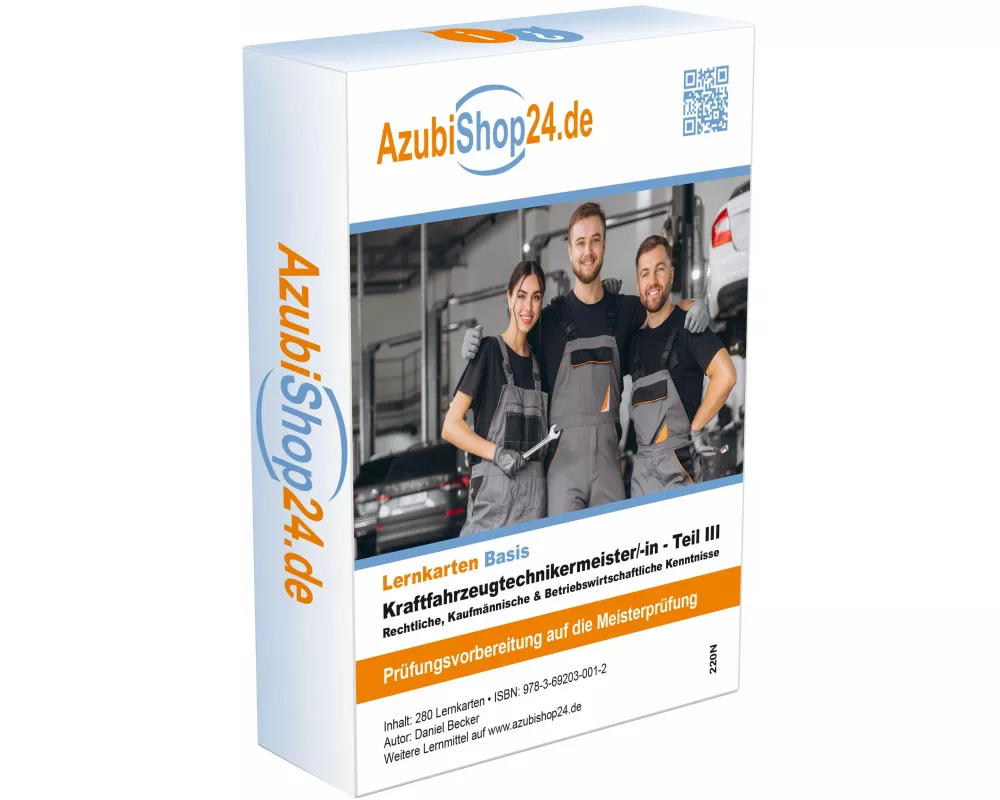 Lernkarten Kraftfahrzeugtechnikmeister Teil 3