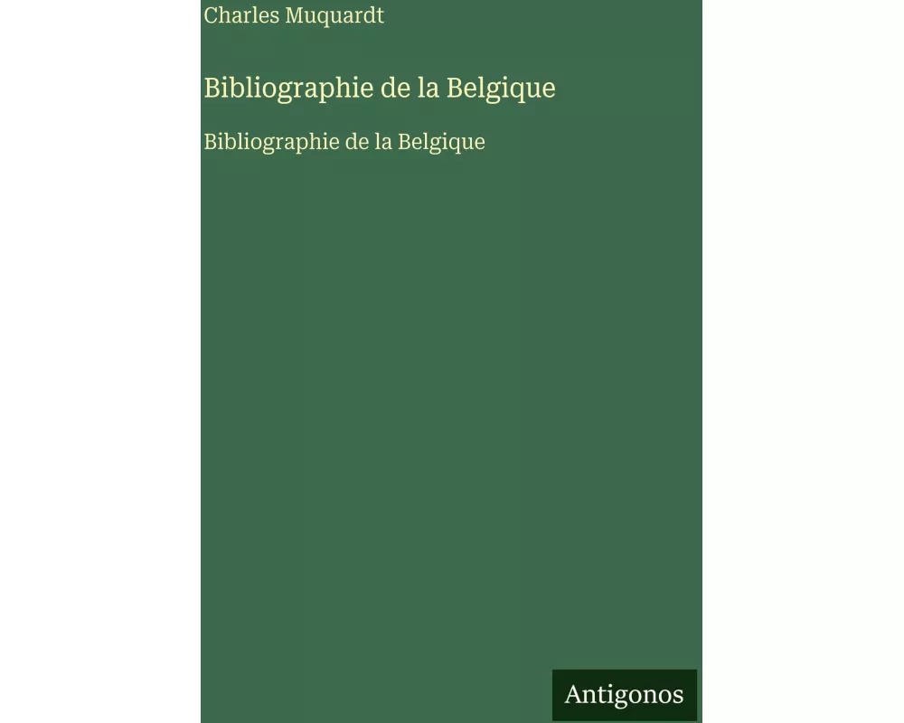 Bibliographie de la Belgique