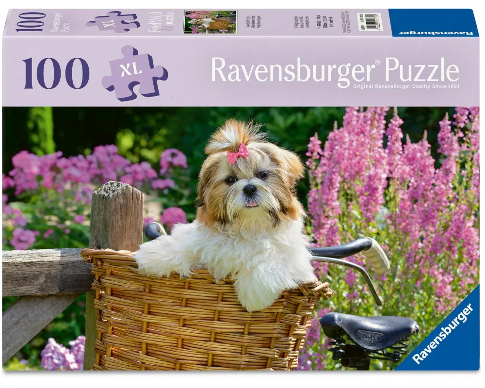 Erwachsenenpuzzle 100 XL-Teile - Süßer kleiner Hund