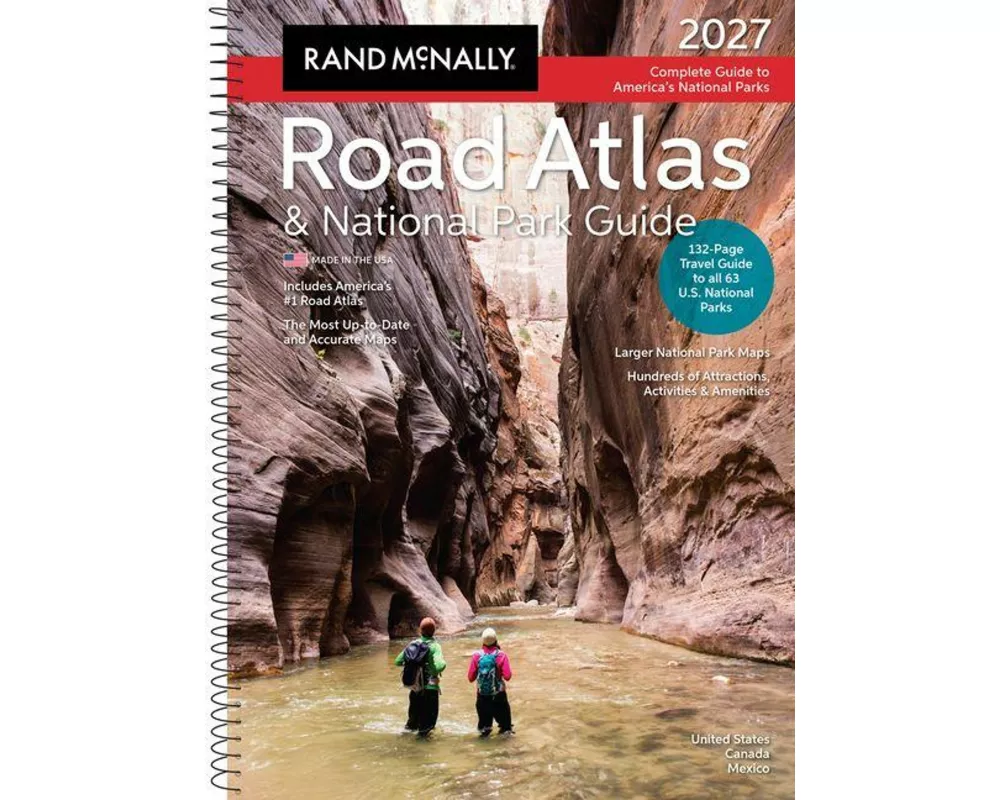 Rand McNally 2027 Road Atlas & National Park Guide