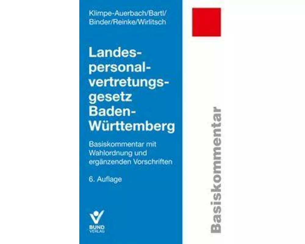 Landespersonalvertretungsgesetz Baden-Württemberg