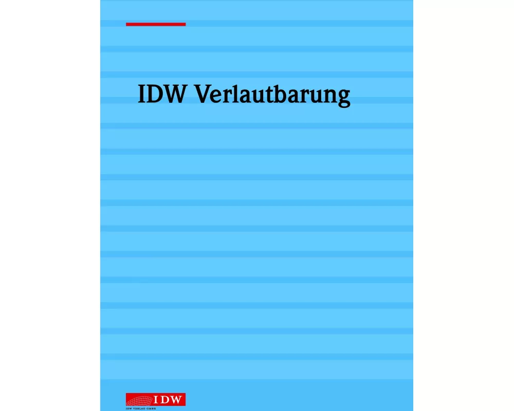 IDW Advisory Hinweis: Die Einführung generativer Künstlicher Intelligenz im Unternehmen (IDW AdvH 6.003 (01.2026))