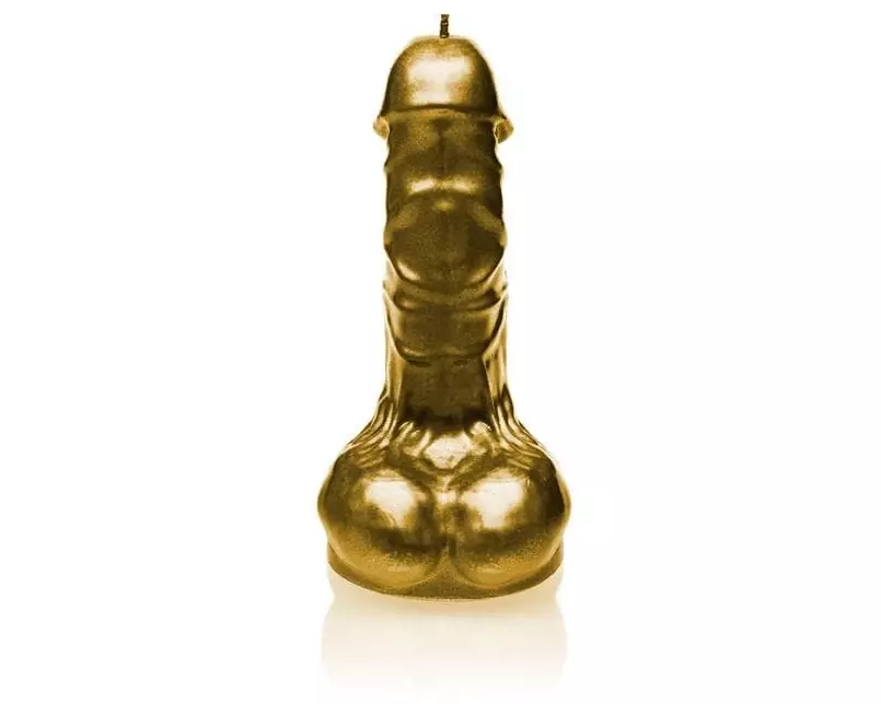 Candellana Kerze Penis Gold