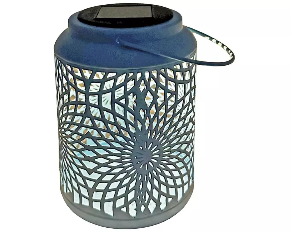 Dameco Laterne Muster Blau