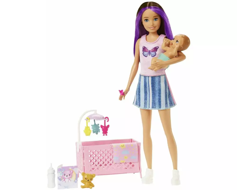 Barbie Spielset Barbie Skipper: Babysitters Sleepy Baby