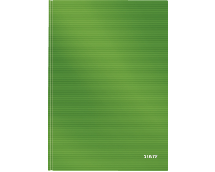 LEITZ Notizbuch Solid, Hardcover A4 46640050 kariert hellgrün