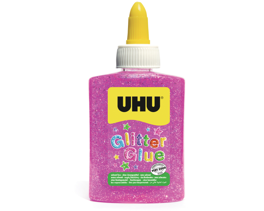 UHU Glitter Glue 49990 pink