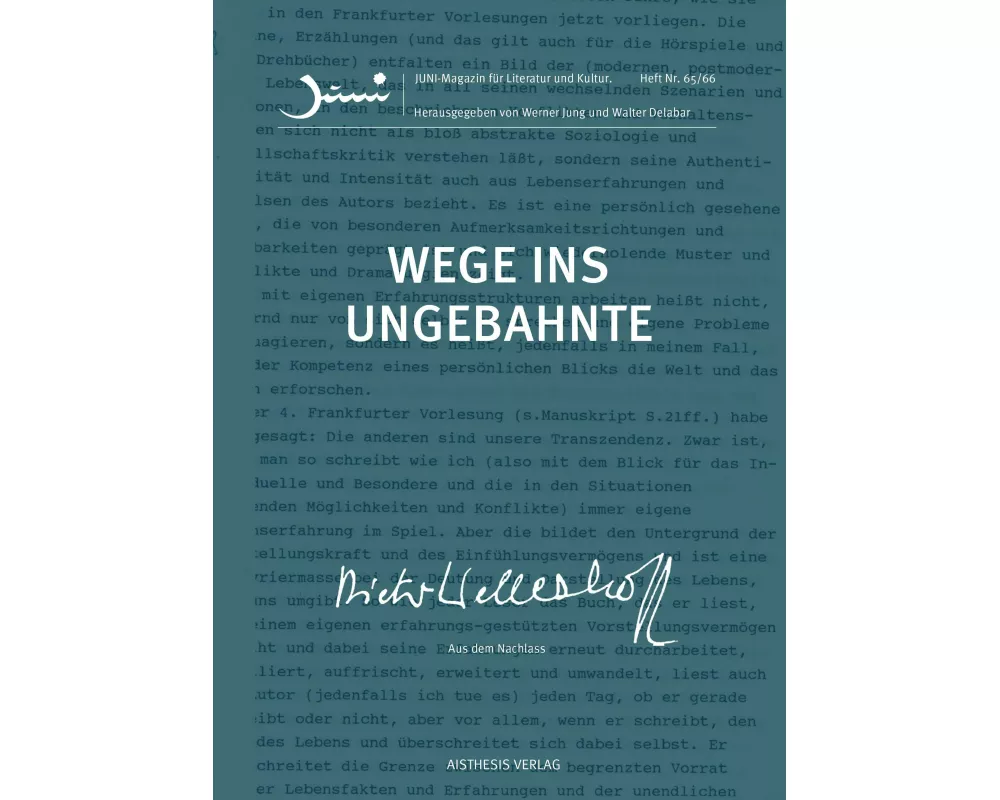 Wege ins Ungebahnte