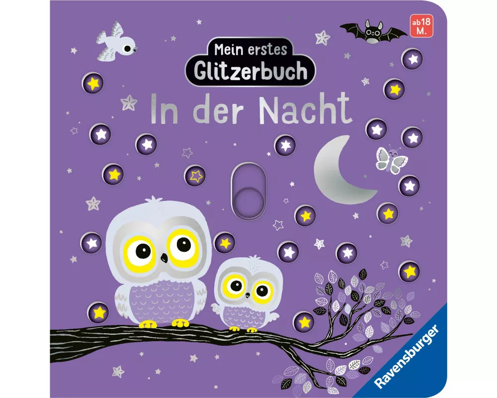 Mein erstes Glitzerbuch - In der Nacht