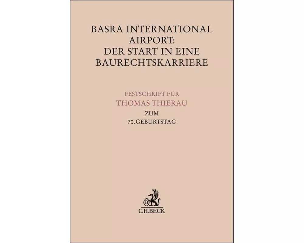 Basra International Airport: Der Start in eine Baurechtskarriere