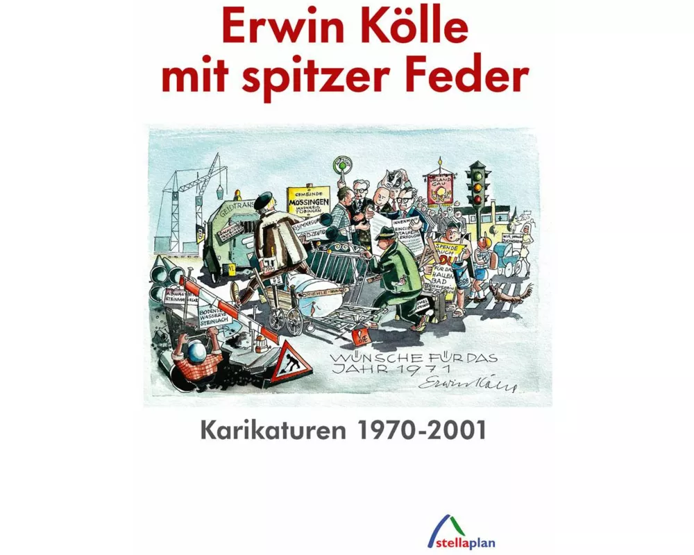 Erwin Kölle mit spitzer Feder