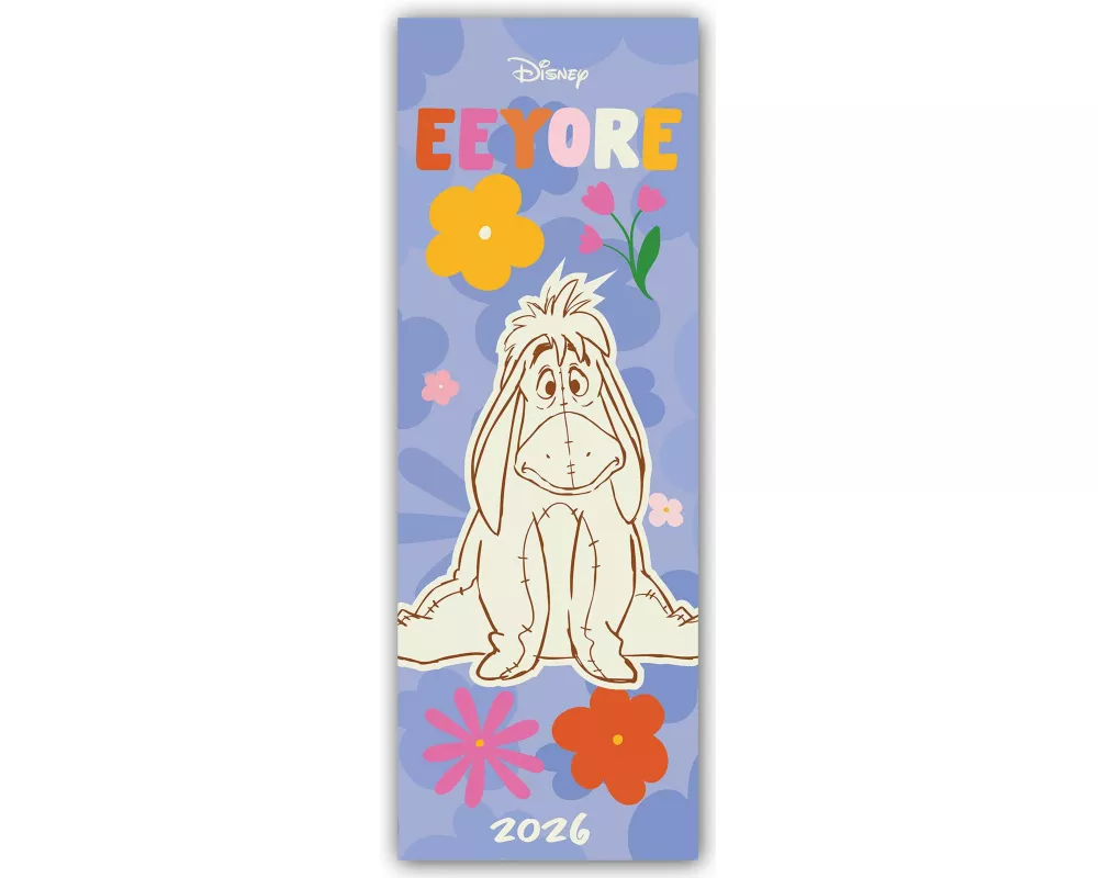 Disney Eeyore - Eeyore 2026 - Slimline-Kalender