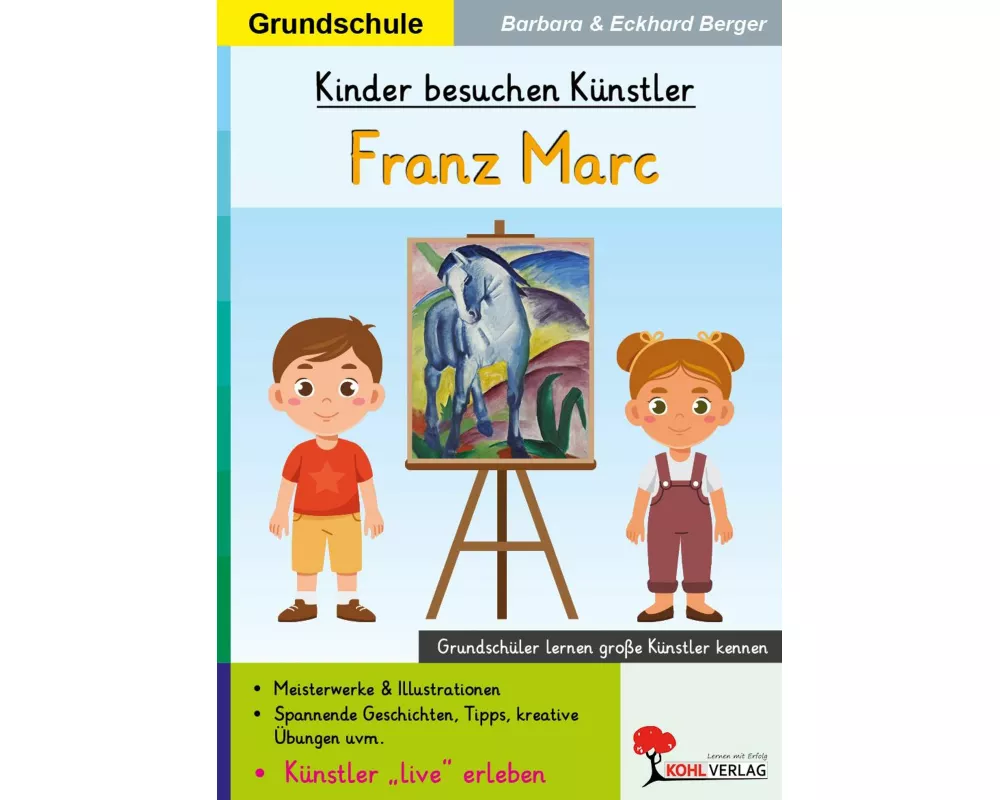 Kinder besuchen Künstler / Franz Marc