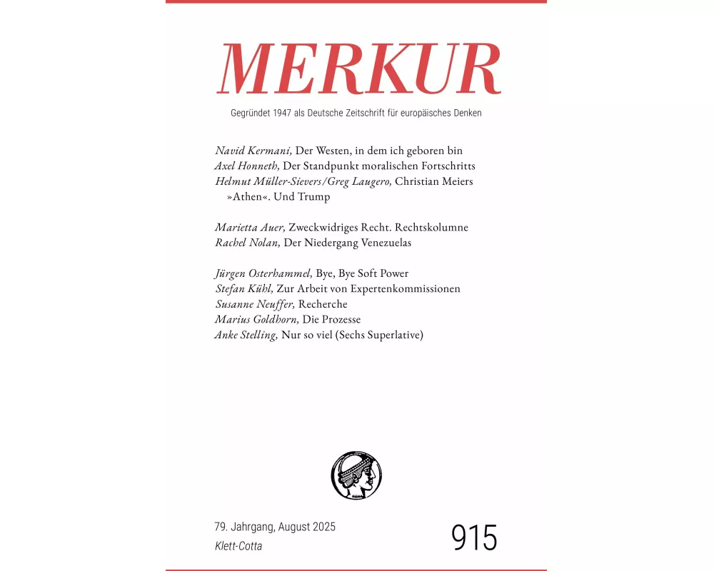 MERKUR 8/2025, Jg.79