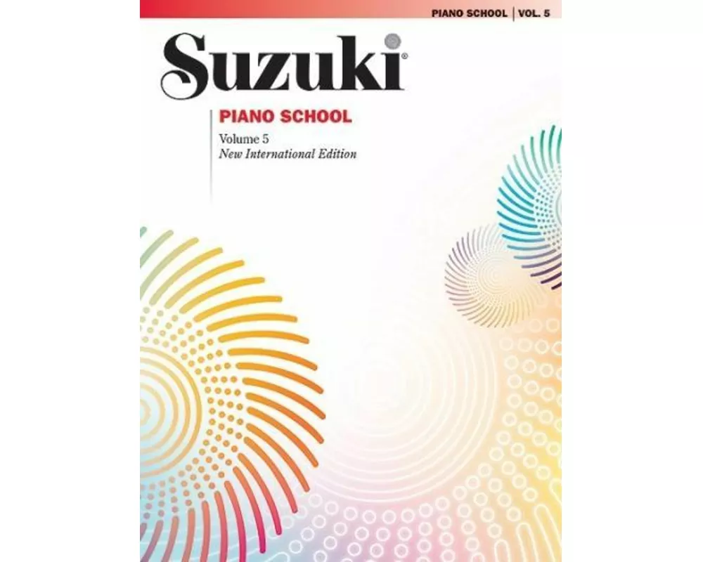 Suzuki Piano Scool Vol 5 New Intl Ed