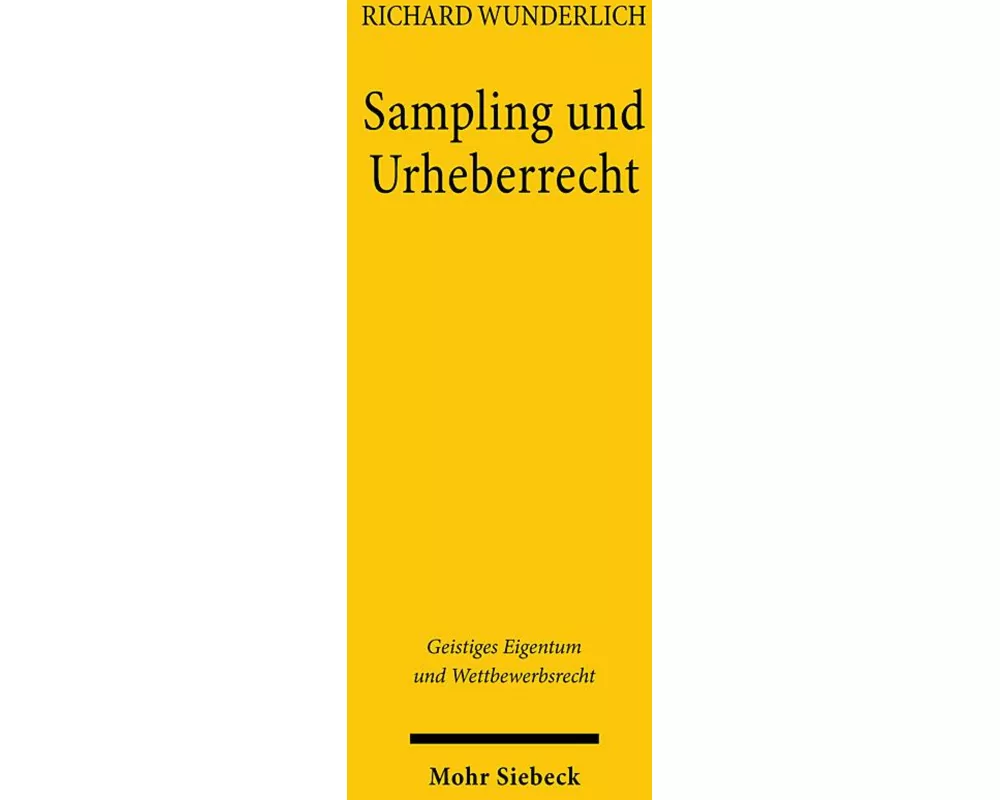 Sampling und Urheberrecht