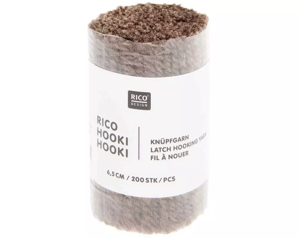 Rico Design Hooki Knüpfgarn Umbra