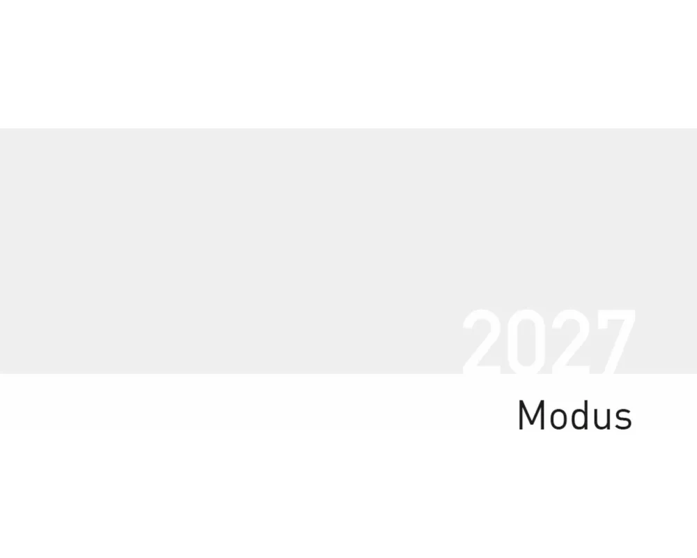 Taschenkalender Modus geheftet Einlage 2027