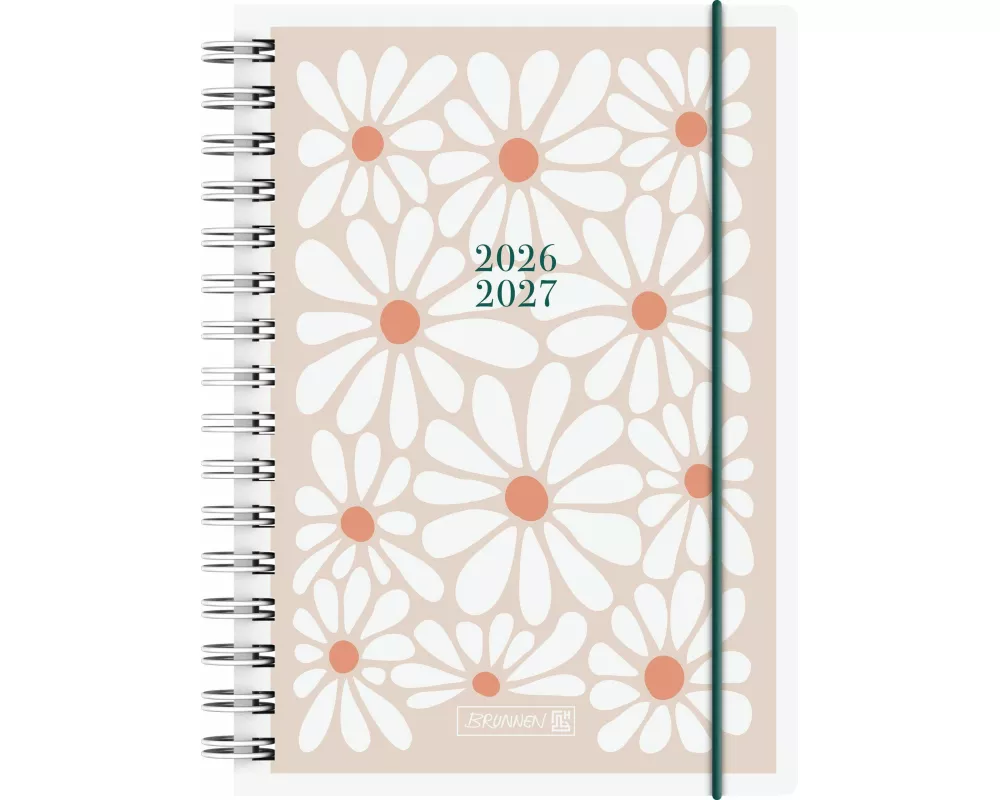 Schülerkalender 2026/2027 "Daisy" | A5, Kunststoff