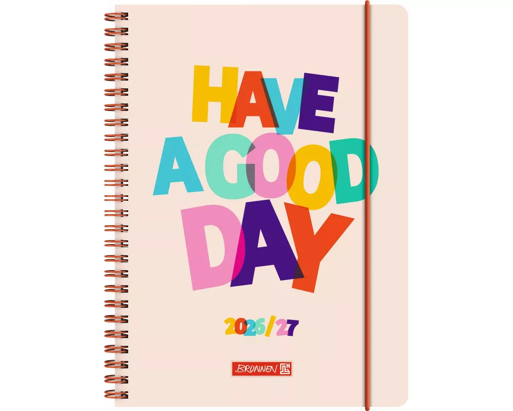 Schülerkalender 2026/2027 "Good Day" | A5, Kunststoff