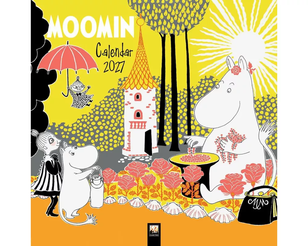 Moomin Wall Calendar 2027 (Art Calendar)