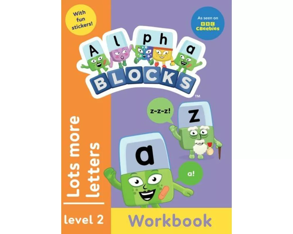 Alphablocks Lots More Letters (Orange Level Workbook)