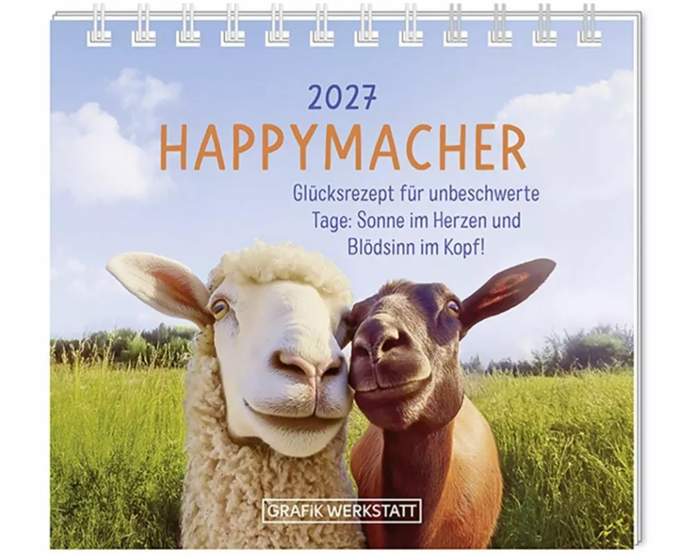 Mini-Kalender 2027 Happymacher
