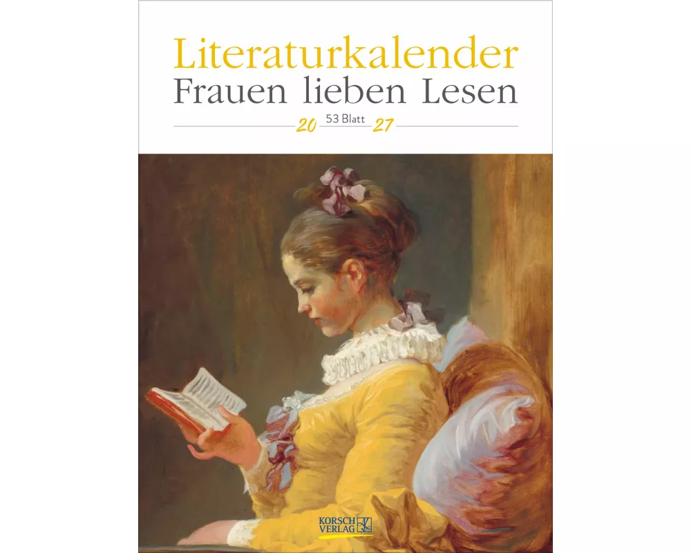Literaturkalender Frauen lieben Lesen 2027