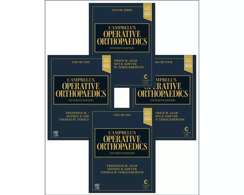 Campbell's Operative Orthopaedics, 4-Volume Set