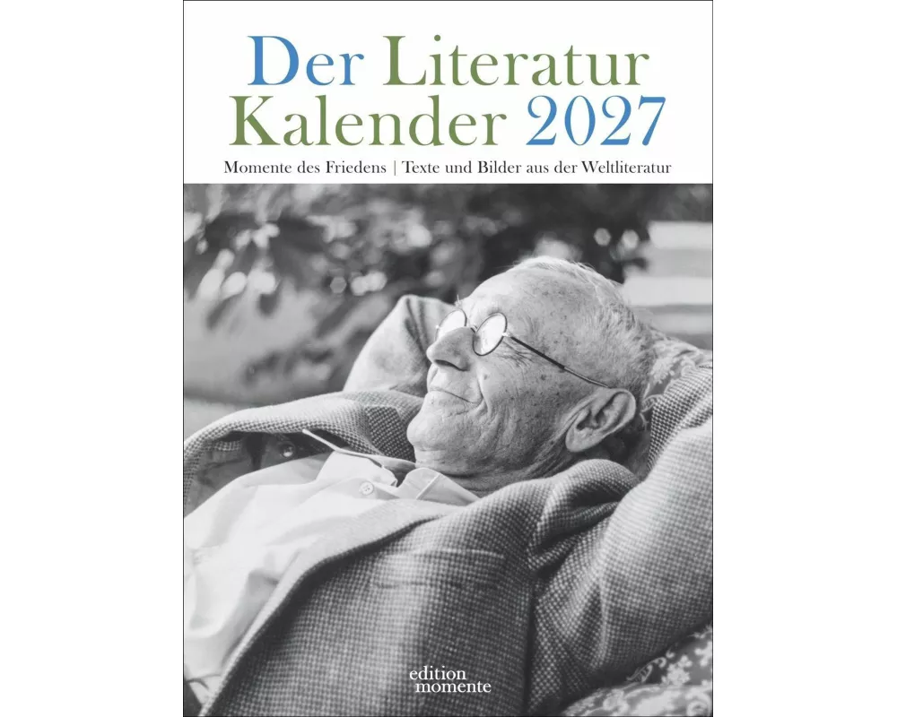 Der Literatur Kalender Wochenkalender 2027