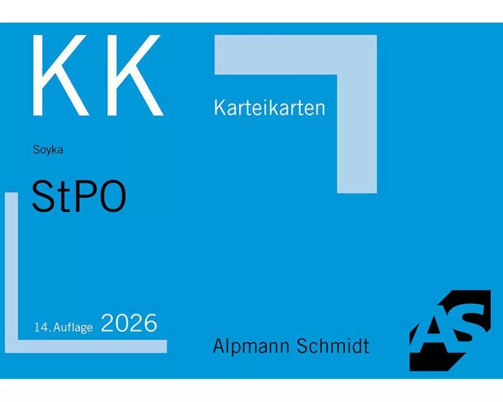 Karteikarten StPO