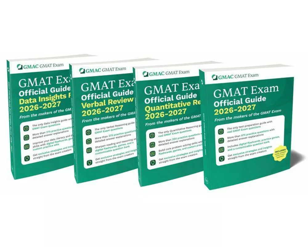 GMAT Official Guide 2026-2027 Bundle