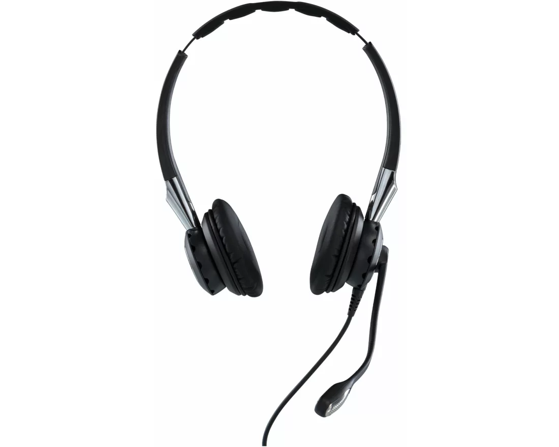 JABRA BIZ 2400 Duo NEXT GENERATION IP Wideband-Headset QD Type 82 E-STD Noice-Cancelling microphone boom FreeSpin