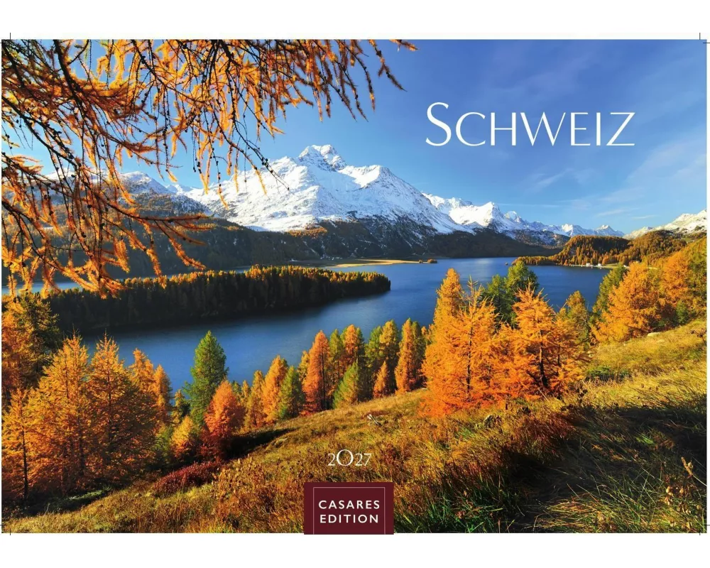 Schweiz Kalender 2027 - Wandkalender | Fotokalender Alpenländer | Alpenkalender | 35x50cm Grosses Format - . mit den schönsten Orten der Schweiz