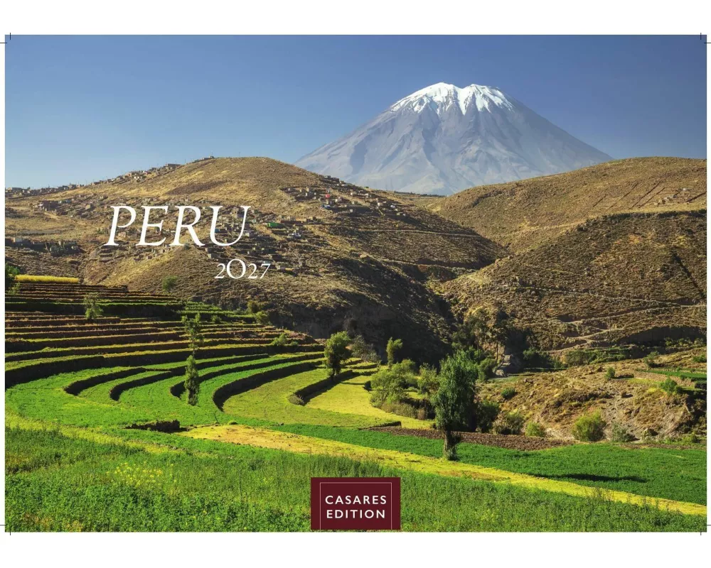 Peru Kalender 2027 - Wandkalender | Fotokalender Südamerika 24x35cm - Bildkalender mit faszinierenden Natur- und Kulturszenen für Reisefans, Südamerik