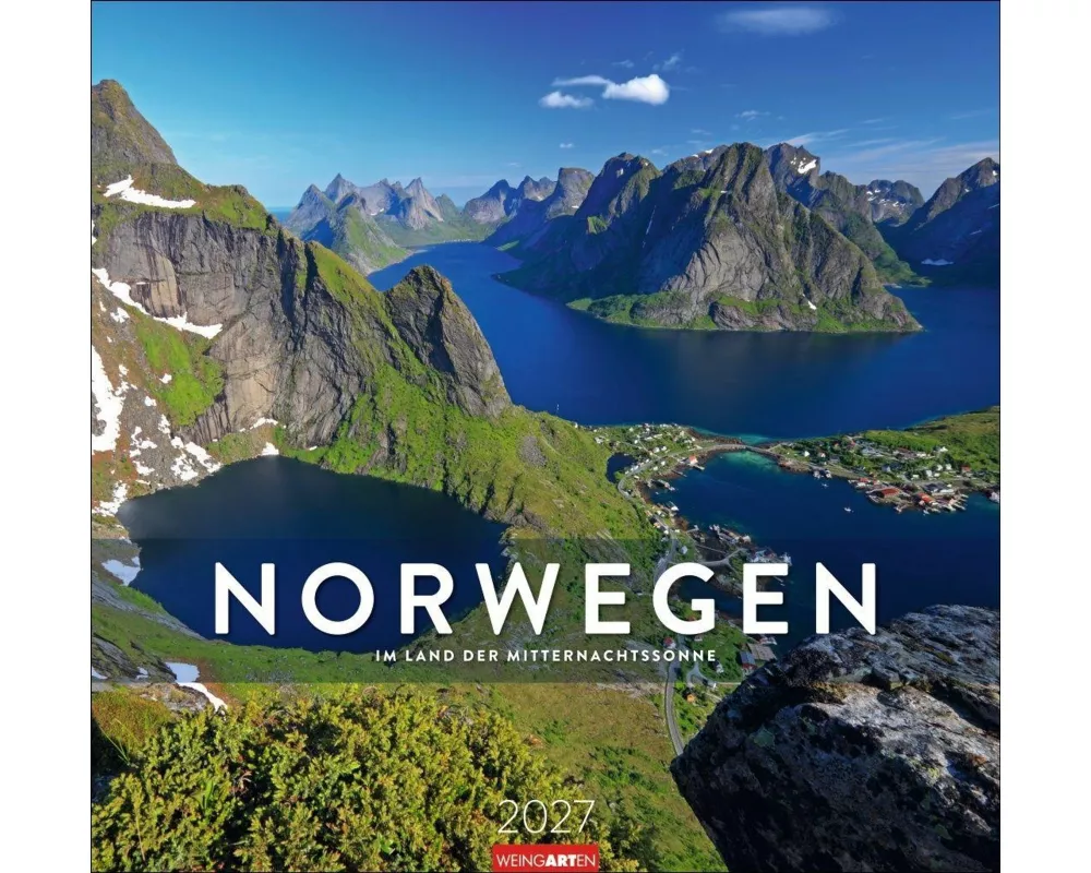 Norwegen Kalender 2027 - Im Land der Mitternachtssonne