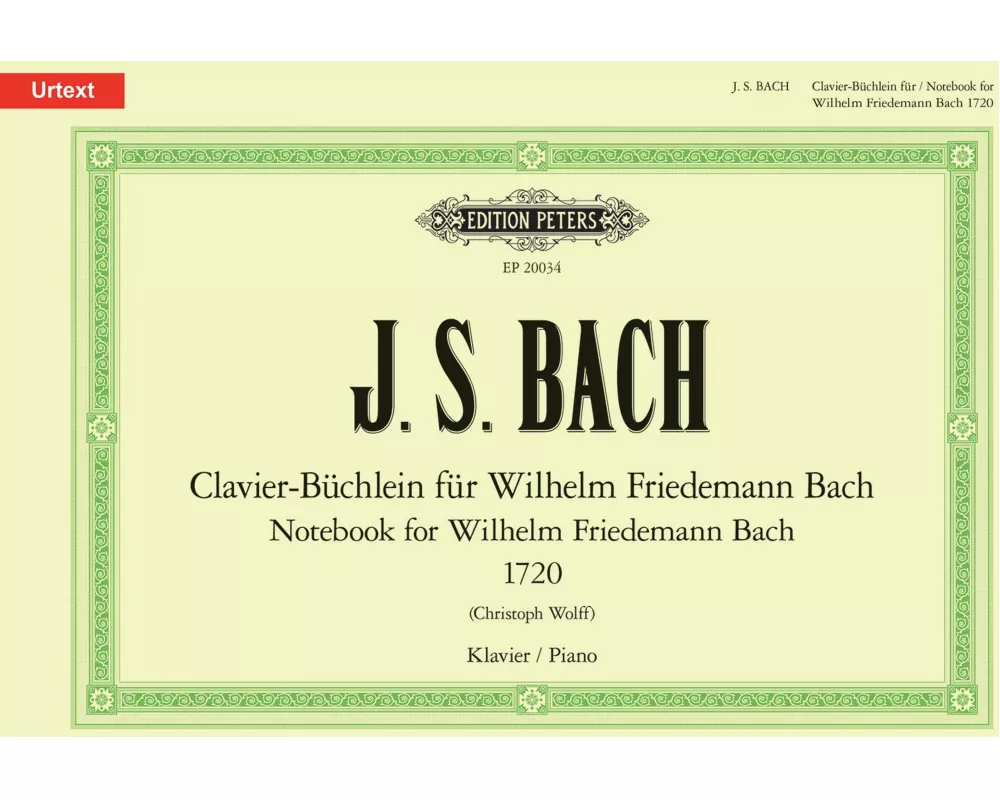 Notebook for Wilhelm Friedemann Bach