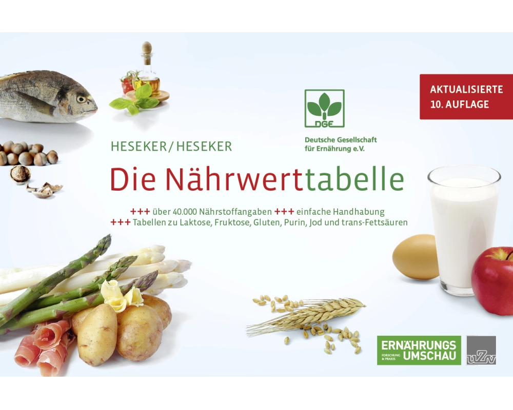 Die Nährwerttabelle