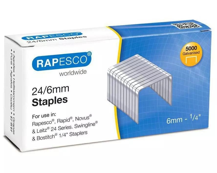 Rapesco Heftklammer 24/6 5000 Stück