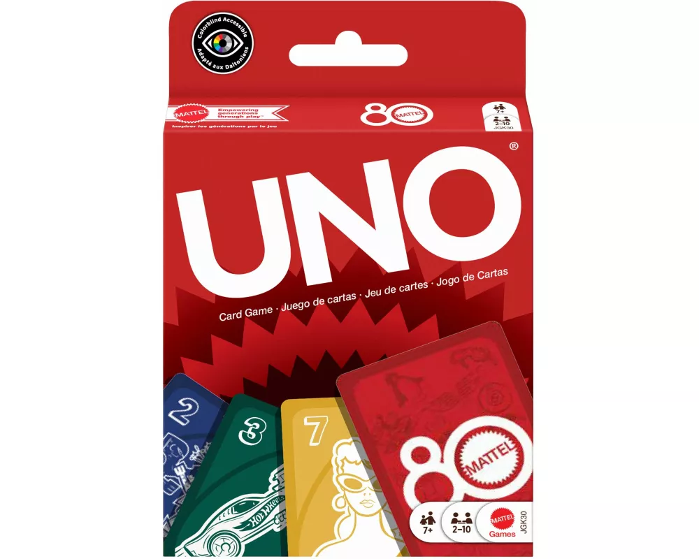 Mattel 80th UNO Ruby Red