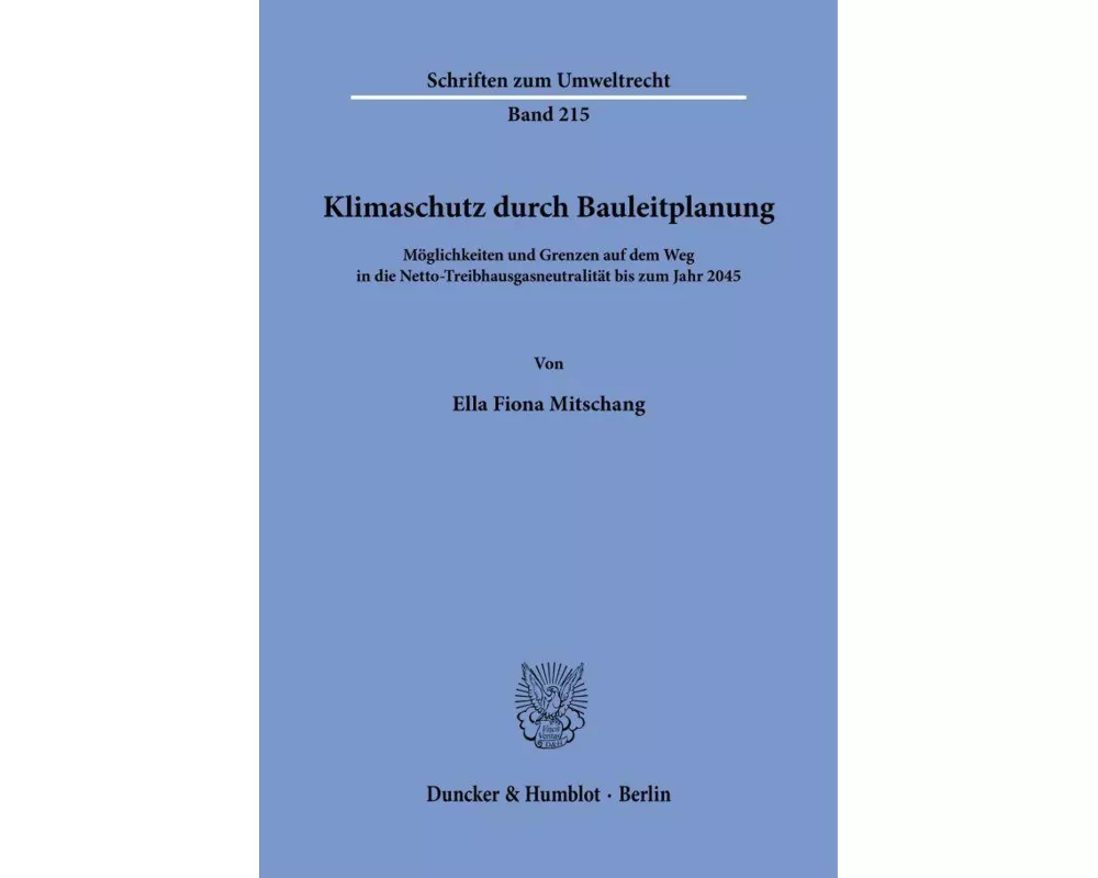 Klimaschutz durch Bauleitplanung