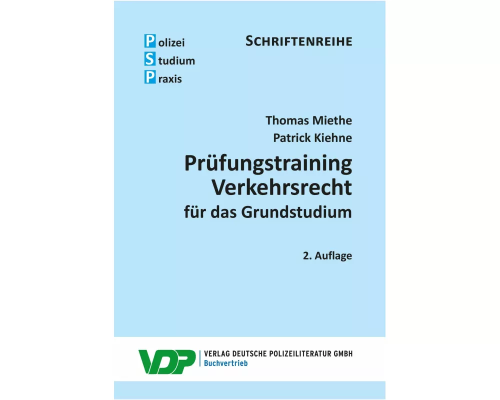 Prüfungstraining Verkehrsrecht für das Grundstudium