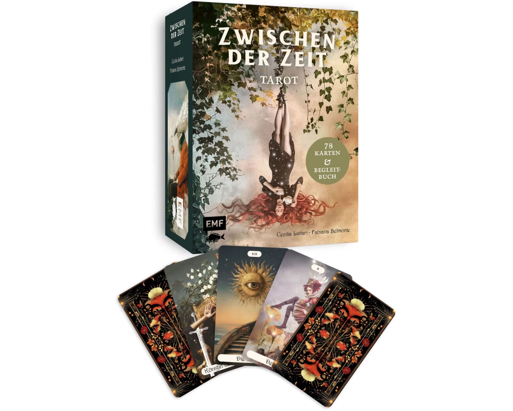 Tarot-Kartenset: Zwischen der Zeit