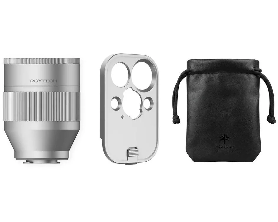PGYTECH 2X Telefoto-Linse für iPhone 16 Pro 2x