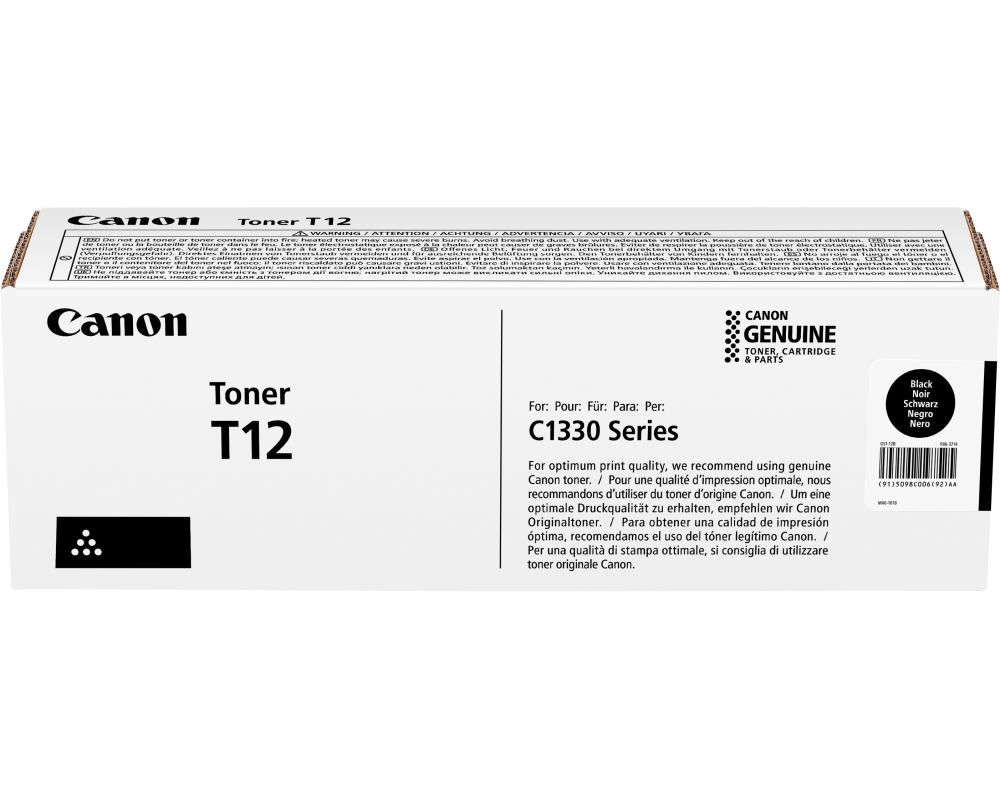 CANON Toner schwarz T12-BK i-SENSYS X C1333i 7'400 S.