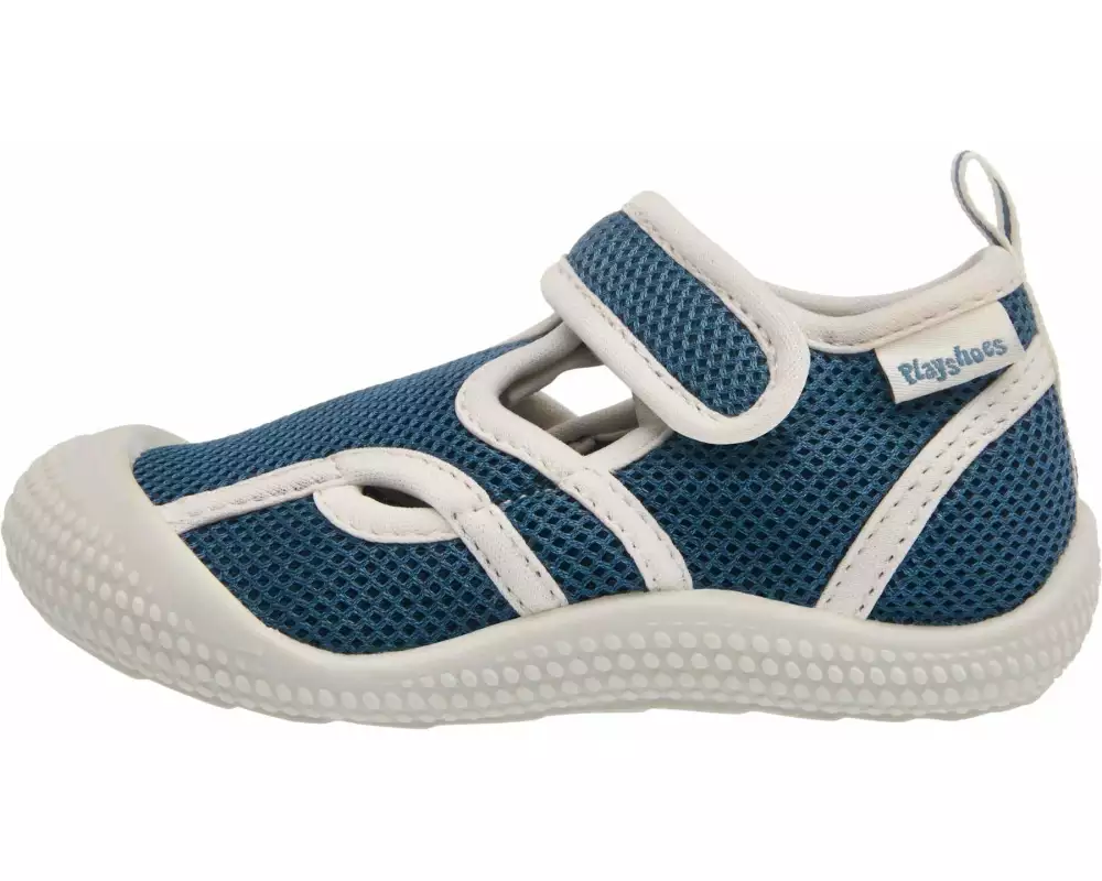 Playshoes Aqua-Sandale Jeansblau, Gr. 26/27