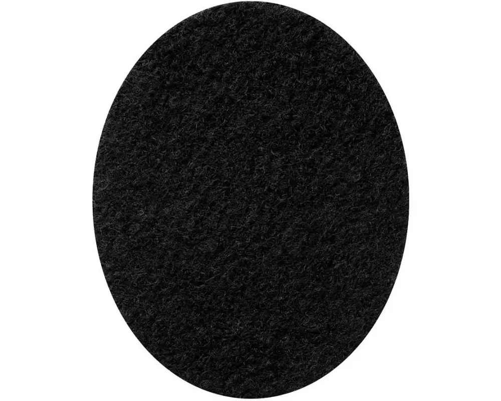 Mono-Quick Flickstoff Wollwalk 10 x 8 cm, Schwarz